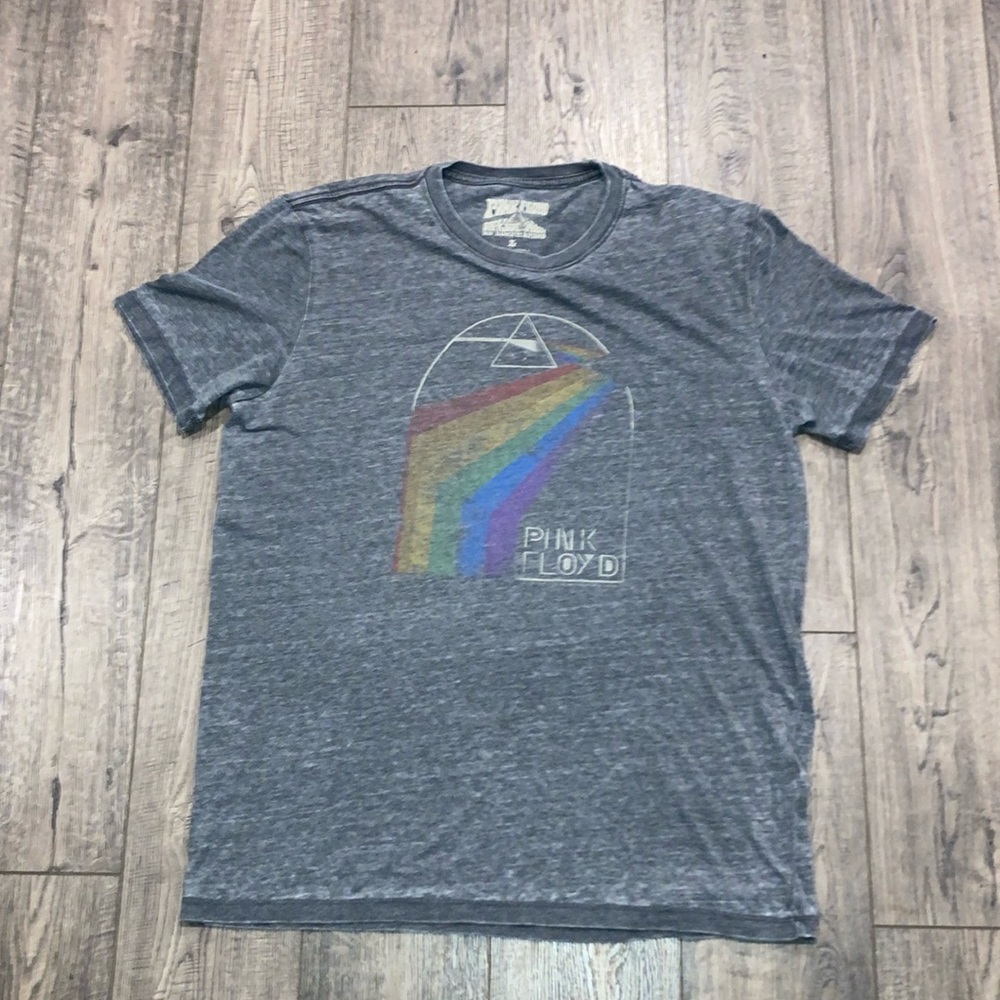 Lucky Brand Pink Floyd dark side moon shirt size L